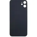 Back Glass With 3M Adhesive For iPhone 11 (No Logo / Large Camera Hole) (White)