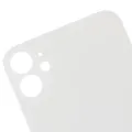 Back Glass With 3M Adhesive For iPhone 11 (No Logo / Large Camera Hole) (White)