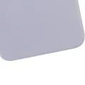 Back Glass With 3M Adhesive For iPhone 11 (No Logo) (Large Camera Hole) (Purple)