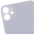 Back Glass With 3M Adhesive For iPhone 11 (No Logo) (Large Camera Hole) (Purple)