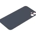 Back Glass With 3M Adhesive For iPhone 11 (No Logo / Large Camera Hole) (Red)