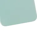 Back Glass With 3M Adhesive For iPhone 11 (No Logo / Large Camera Hole) (Green)