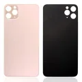 Back Glass With 3M Adhesive For iPhone 11 Pro (No Logo / Large Camera Hole) (Gold)