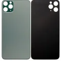 Back Glass With 3M Adhesive For iPhone 11 Pro Max (No Logo / Large Camera Hole) (Midnight Green)