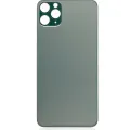 Back Glass With 3M Adhesive For iPhone 11 Pro Max (No Logo / Large Camera Hole) (Midnight Green)