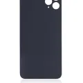 Back Glass With 3M Adhesive For iPhone 11 Pro Max (No Logo) (Large Camera Hole) (Space Gray)