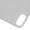 Back Glass With 3M Adhesive For iPhone X (No Logo / Large Camera Hole) (Silver)