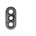 Back Camera Lens With Bracket & Bezel For iPhone X (Aftermarket Plus) (Space Gray) (10 Pack)