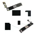 Motherboard Heat Shield For iPhone 6 (4 Piece Set) (10 Pack)