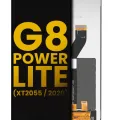 LCD Assembly Without Frame For Motorola Moto G8 Power Lite (XT2055 / 2020) (Refurbished) (Black)