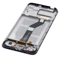 LCD Assembly With Frame For Motorola Moto G8 Power Lite (XT2055 / 2020) (Refurbished) (Black)