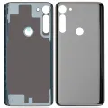 Back cover Glass For Motorola Moto G8 Power (XT2041-1 / XT2041-3 / 2020) (Smoke Black)