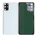 Back Cover Glass With Camera Lens For Samsung Galaxy S20 Plus (Service Pack) (Cloud White)