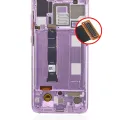 OLED Assembly With Frame For Xiaomi Mi 9 (Aftermarket Plus) (Lavender Violet)