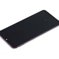 OLED Assembly With Frame For Xiaomi Mi 9 (Aftermarket Plus) (Lavender Violet)
