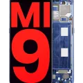 OLED Assembly With Frame For Xiaomi Mi 9 (Aftermarket Plus) (Ocean Blue)