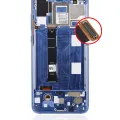 OLED Assembly With Frame For Xiaomi Mi 9 (Aftermarket Plus) (Ocean Blue)