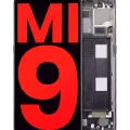 OLED Assembly With Frame For Xiaomi Mi 9 (Aftermarket Plus) (Piano Black)