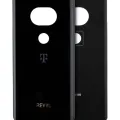 Back cover Glass For Motorola Moto G7 Plus Revvl (XT1965-T / 2019) (Genuine OEM) (Black)