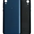 Back cover Glass For Motorola Moto E6 (XT2005 / 2019) (Genuine OEM) (Navy)
