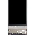 LCD Assembly With Frame For BlackBerry KEY2 LE / Lite (BBE100 Series) (Refurbished) (Slate)
