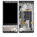 LCD Assembly With Frame For BlackBerry KEY2 LE / Lite (BBE100 Series) (Refurbished) (Slate)