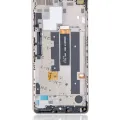 LCD Assembly With Frame For BlackBerry KEY2 LE / Lite (BBE100 Series) (Refurbished) (Champagne)