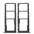 Dual Sim Card Tray For Samsung Galaxy A10s (A107 / 2019) / A20s (A207 / 2019) (Black)