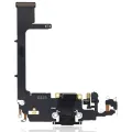 Charging Port Flex Cable With Board For iPhone 11 Pro (Used OEM Pull) (Space Gray)