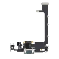 Charging Port Flex Cable With Board For iPhone 11 Pro Max (Used OEM Pull) (Midnight Green)