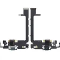 Charging Port Flex Cable With Board For iPhone 11 Pro Max (Used OEM Pull) (Midnight Green)