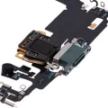 Charging Port Flex Cable With Board For iPhone 11 Pro Max (Used OEM Pull) (Midnight Green)