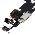 Charging Port Flex Cable With Board For iPhone 11 Pro Max (Used OEM Pull) (Silver)