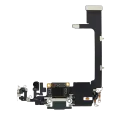 Charging Port Flex Cable With Board For iPhone 11 Pro (Used OEM Pull) (Midnight Green)