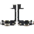 Charging Port Flex Cable With Board For iPhone 11 Pro (Used OEM Pull) (Gold)