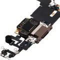 Charging Port Flex Cable With Board For iPhone 11 Pro (Used OEM Pull) (Gold)