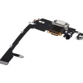 Charging Port Flex Cable With Board For iPhone 11 Pro (Used OEM Pull) (Silver)