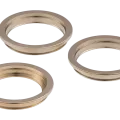 Back Camera Bezel Ring Only For iPhone 12 Pro (Gold) (3 Piece Set)