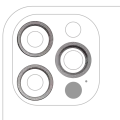 Back Camera Bezel Ring Only For iPhone 12 Pro (Graphite) (3 Piece Set)