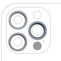 Back Camera Bezel Ring Only For iPhone 12 Pro (Pacific Blue) (3 Piece Set)