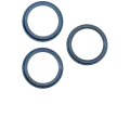 Back Camera Bezel Ring Only For iPhone 12 Pro Max (Pacific Blue) (3 Piece Set)