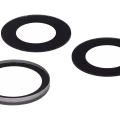 Back Camera Lens (Glass Only) With Adhesive For iPhone 15 Pro Max (3 Piece Set) (Aftermarket Plus) (10 Pack)