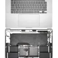 Top Case with Battery and Keyboard (ANSI US) For MacBook Pro 16" A2141 (2019) (OEM New) (Silver)