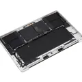 Top Case with Battery and Keyboard (ISO UK) For MacBook Pro 16" A2141 (2019) (OEM New) (Silver)
