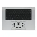 Top Case with Battery and Keyboard (ANSI US) For MacBook Pro 16" A2485 (2021) / A2780 (2023) (Used OEM Pull: Grade A) (Space Gray)