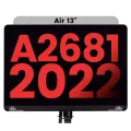 Complete LCD Display Assembly For MacBook Air 13" (A2681 / Mid 2022) (Aftermarket Plus) (Space Gray)