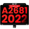 Complete LCD Display Assembly For MacBook Air 13" (A2681 / Mid 2022) (Aftermarket Plus) (Midnight)