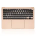Top Case with Battery and Keyboard (ANSI US) For MacBook Air 13" A2337 (2020) (Gold)