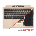 Top Case with Battery and Keyboard (ISO UK) For MacBook Air 13" A2337 (2020) (Gold)