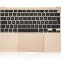 Top Case with Battery and Keyboard (ISO UK) For MacBook Air 13" A2337 (2020) (Gold)